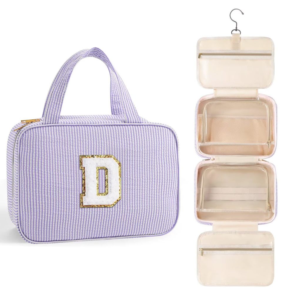 Travel Toiletry Bag For Women - Hanging Toiletry Bag, Large Capacity🖤